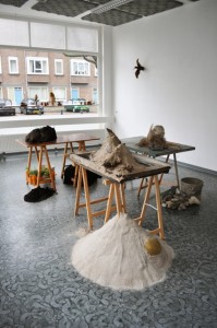 the research centre for practicing nature, installation by Dutch artist Sanne van Gent www.sannevangent.com